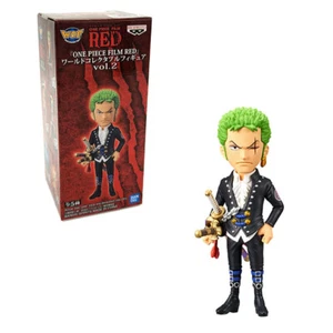 Official RORONOA ZORO One Piece WCF Figure Banpresto (Film Red Vol. 2) - Picture 1 of 3