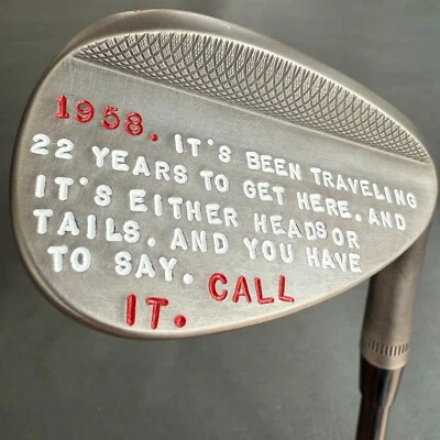 TOUR ONLY Callaway Forged 52* Wedge No Country For Old Men Stamping Brushed Raw - Image 1 of 4