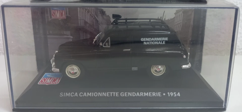 Simca Camionette Gendarmeria 1954 1/43 IXO Scatola Vetrina - Immagine 1 di 1