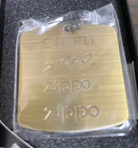 Zippo Bottom Stamp Plate Key Ring Chain Official Lisenced Product Vintage Rare - Picture 1 of 5