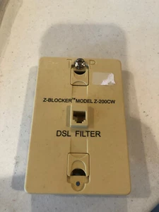 Excelsus Technologies Z-Blocker DSL Filter - Model Z-200CW #F27 - Afbeelding 1 van 2