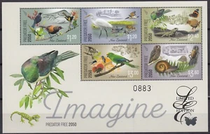 New Zealand 2018 Predator Free 2050, Limited Edition M/S MNH - Bild 1 von 1