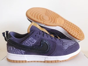Nike Dunk Low N7 Nike By You Id Purple-Black-Gum Brown Mens Sz 8.5 [DJ3210-991] - Picture 1 of 6