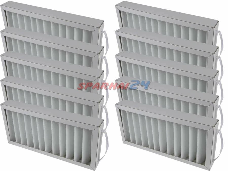 SPARHAI24 Filter passend für Pluggit Avent P300 P300N AP300 AP300N | 350x160x46mm | 10x G4