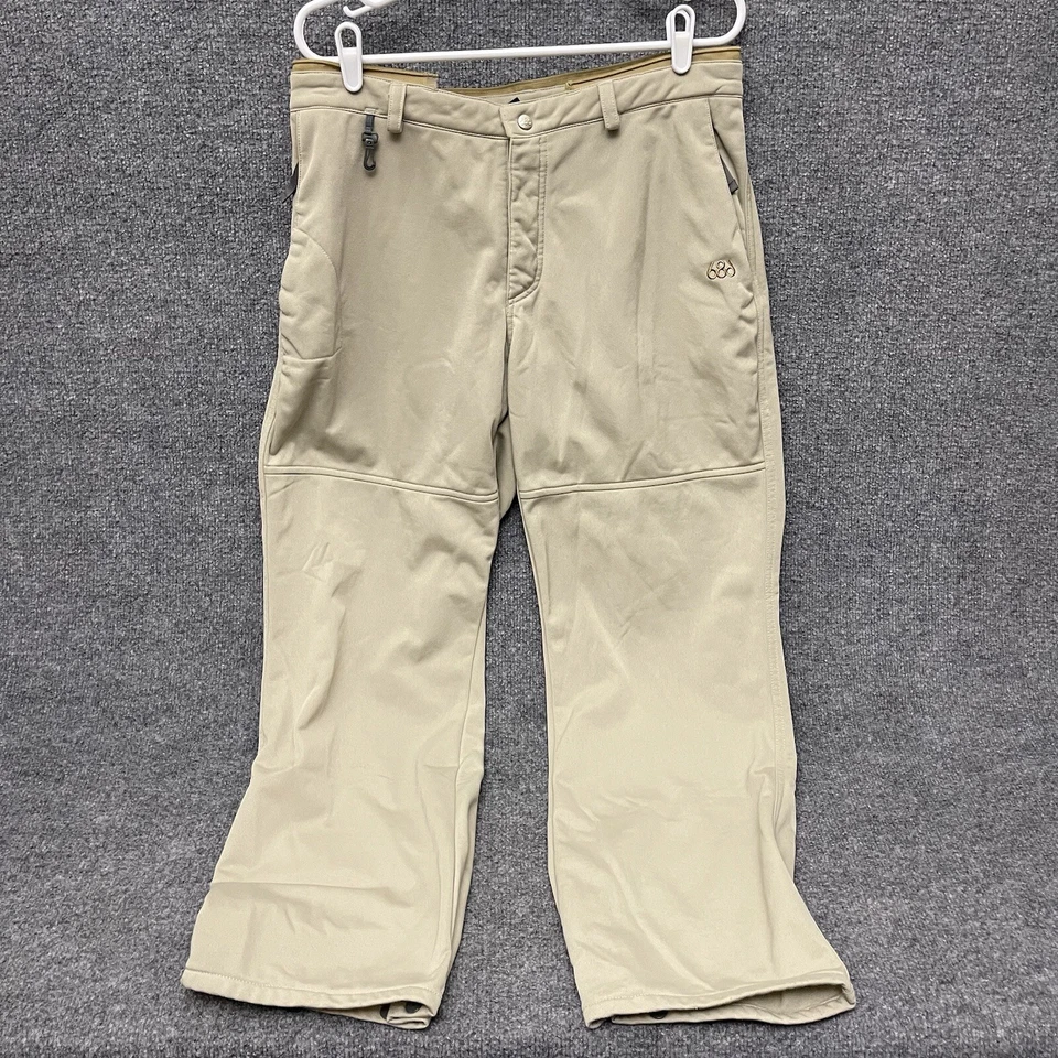 686 Infinity Insulated Snowboard Pants Men's Sz M Khaki - Image 1 of 4