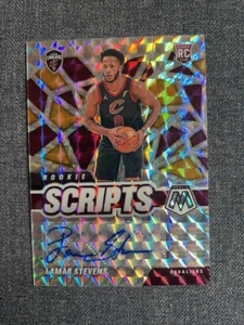 2020-21 Panini Mosaic Rookie Scripts Lamar Stevens RC Auto #RS-LST - Picture 1 of 2
