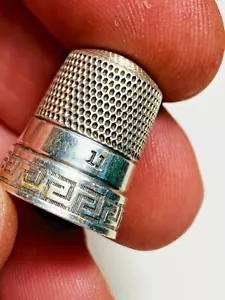 Dedal de colección Sterling (Simons Co.), identificación Número 102 - Imagen 1 de 5