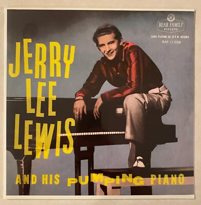 JERRY LEE LEWIS and his Pumping Piano Bear Family NEW SEALED 10" LP - Image 1 of 2