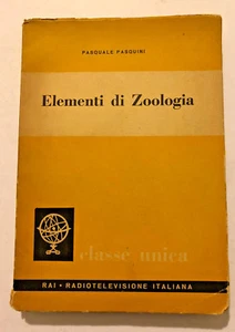 Elementi di Zoologia di Pasquale Pasquini 1959 - Picture 1 of 1