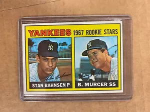 1967 Topps #93 Stan Bahnsen/Bobby Murcer en muy buen estado-ex radiocontrol novato envío gratuito - Imagen 1 de 2