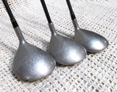 Juego de 3 piezas de madera cuadrada de dos cavidades eléctricas PCX II O/S (1-3-5) diestro ~ ejes de grafito regular Foto 1 de 4