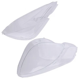 Clear Pair Headlight Lens Cover For Mercedes-Benz W212 E350 E500 E63 2009-2013 - Picture 1 of 20