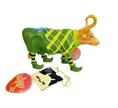 Rare CowParade Wizard of Oz Lollipop Munchkin Cow #7724 Retired 2005 - Image 1 of 4