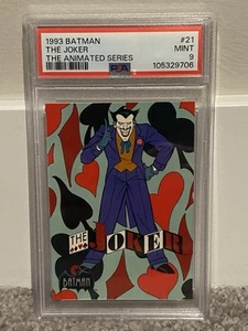 Joker - 1993 Topps Batman The Animated Series #21 - PSA 9 - Picture 1 of 1