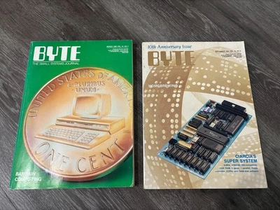 Lot of 2 Byte Magazine Collection 1985 March and September - Image 1 of 3