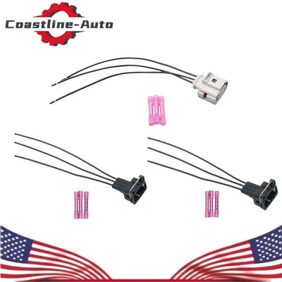 3X Camshaft & Crankshaft Position Sensor Connector For Audi A4 Quattro 1.8L L4 - Image 1 of 4