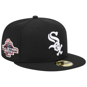 Chicago White Sox New Era MLB 2003 ASG schwarz 59Fifty eng anliegende Mütze - Größe 7 1/4 neu mit Etikett - Bild 1 von 6
