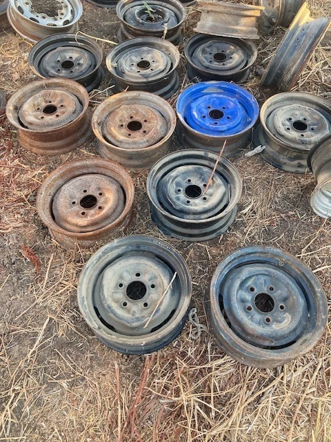 Llantas Chevrolet Chevy 14x5 1964 1965 1966 1967 Impala Chevelle Camaro Caprice   Foto 1 de 1