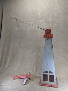 PIEZAS DE AVIÓN DE AEROPUERTO LIONEL DE PREGUERRA #55 ORIGINALES RARAS INCOMPLETAS - Imagen 1 de 24