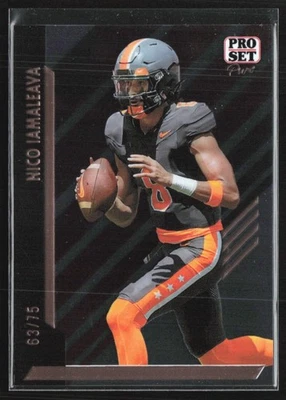 Nico Iamaleava 2024 Leaf Pro Set Pure /75 #80 - Image 1 of 3