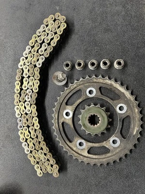 1998 Honda CBR600F3 цепные звездочки крепежное оборудование отличное состояние товара! - Изображение 1 из 4