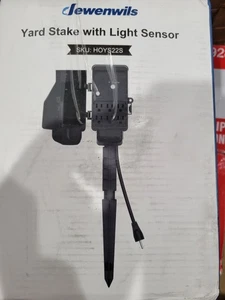 Dewenwils Yard Stake with Light Sensor HOYS22S - Picture 1 of 2