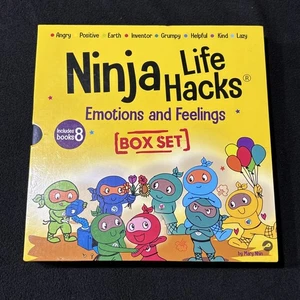 Ninja Life Hacks Emotions and Feelings Box Set (Books 1-8) - Picture 1 of 20