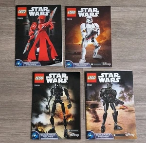 Lego Star Wars baubare Figuren Anleitungen Menge 4 - Bild 1 von 5