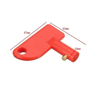 Red ABS Plastic Cut Off Switch Key Pack of 2 for Auto/Marine/Boat/Truck - Picture 1 of 12