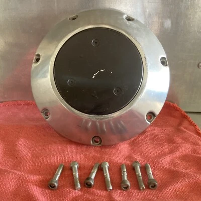 Honda Shadow 1100 VT1100 1989 cubierta de embrague exterior cubierta del cárter derecho y pernos Foto 1 de 4