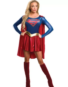DC Comics TV Show Supergirl Women's Halloween Costume Size Large 14-16 - Picture 1 of 3
