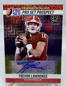 Trevor Lawrence 2021 Leaf Pro Set Rookie Auto #9/35 Jacksonville Jaguars RC - Picture 1 of 10