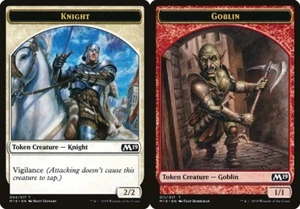 Token - Goblin // Knight - Game Night X4 (Core Set 2019 (2018)) MTG (NM) *CCGHou - Picture 1 of 1