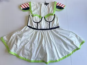 Dollskill Trickz N' Treatz Adult Star Commander Babe Costume NWT Size XXL - Picture 1 of 12