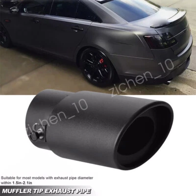 Car Exhaust Pipe Tip Rear Tail Throat Muffler Stainless Steel For Ford Taurus Foto 1 de 4