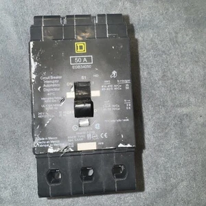 SQUARE D EGB34050 50 AMP SCHRAUBENSCHALTER 3-POLIG - Bild 1 von 5