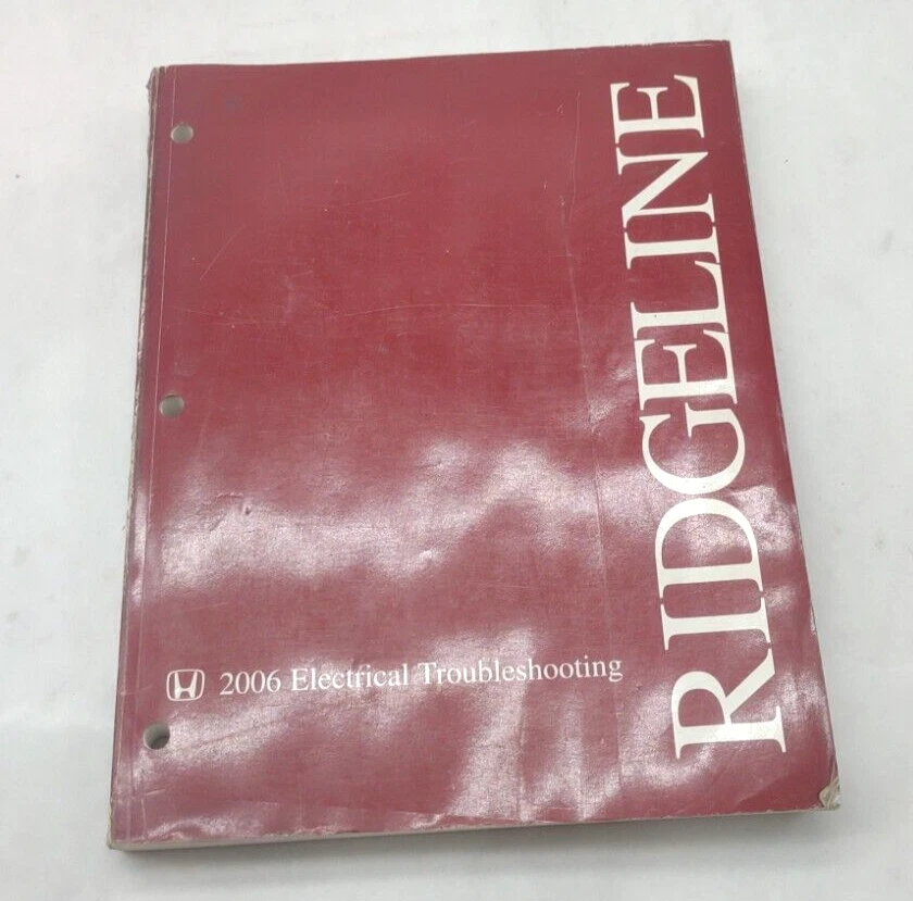 Honda Ridgeline 2006 manual de reparación eléctrico solución de problemas SKUS Foto 1 de 1
