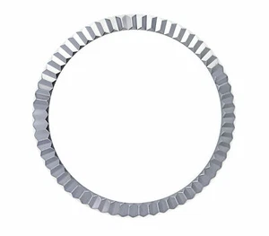 FLUTED BEZEL FOR 26MM ROLEX LADY DATE DATEJUST 6916 6917 69173 STAINLESS STEEL - Picture 1 of 3