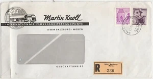 Cubierta Austria, 1972. Salzburgo-Morzg. Martin Knoll International Fluwheitstra - Imagen 1 de 2