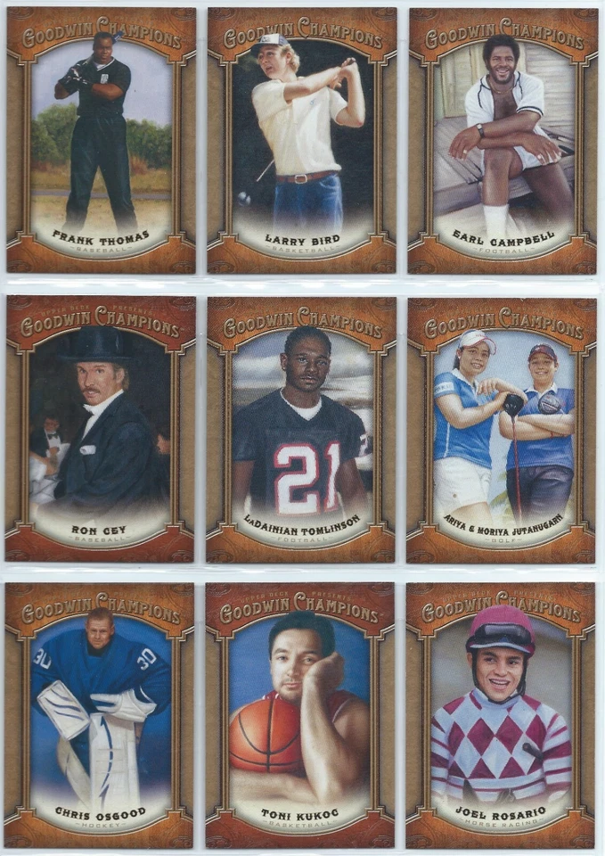 2014 Upper Deck Goodwin Champions Base SP SSP You Pick the Card Finish Your Set - Image 1 of 1