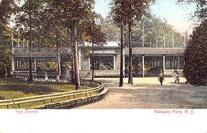 Postkarte The Shelter Palisade Park NJ von 1908 - Bild 1 von 2