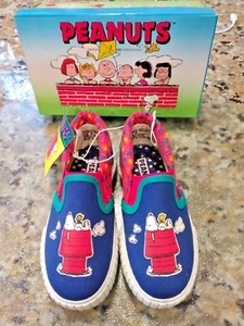 Vintage Snoopy Peanuts Sneakers Size 10 in box with tag - Picture 1 of 5
