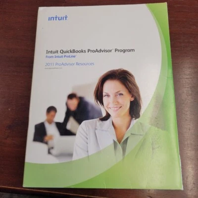 * Intuit QuickBooks 2011 ProAdvisor program 2 CD's WITH CODES/KEY-FINAL MARKDOWN - Image 1 of 2
