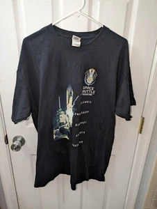 Nasa Space Shuttle Program Missions Double Sided T-Shirt Size XL - Picture 1 of 6