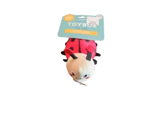 NEW Dog Toy LadyBug with Loud Squeaker “Hey Lady” | Fringe - Picture 1 of 3