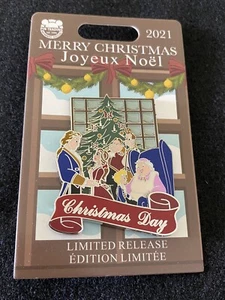 2021 Christmas Day - Beauty and the Beast Pin - Limited Release  - Picture 1 of 2