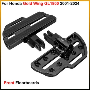 Anodized Aluminum Alloy Rider Floorboards - For Honda Gold Wing GL1800 2001-2024 - Picture 1 of 19