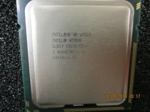 INTEL-AT80601002112ABS LBEY -Intel Xeon W3550 Quad Core 3.06GHz 4.80GT/s QPI 8MB - Picture 1 of 6