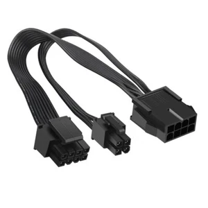 2 Pack EPS12V CPU 8 Pin Female to CPU ATX 8 Pin and ATX 4 Pin Male Power Supply - Afbeelding 1 van 7