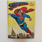 Livre pop-up Superman vintage 1979 maison aléatoire précédemment détenue, bon état